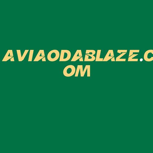 Logo da AVIAODABLAZE